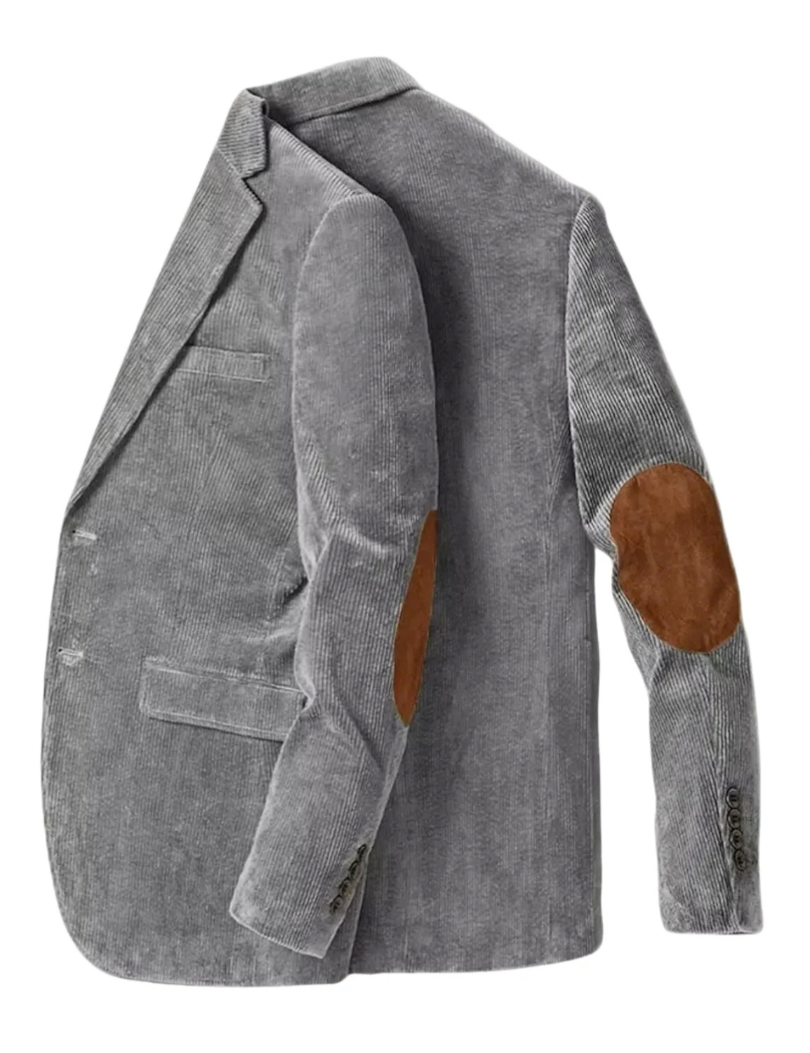 Corduroy Blazer for Men - Elbow Patch Sport Coat