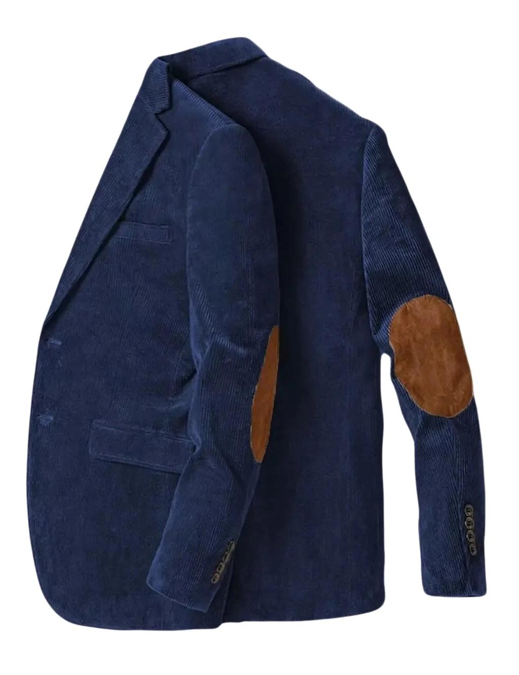 Corduroy Blazer for Men - Elbow Patch Sport Coat