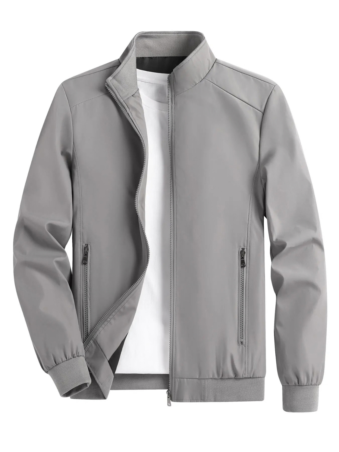 Lightweight Stand Collar Sports Jacket for Men