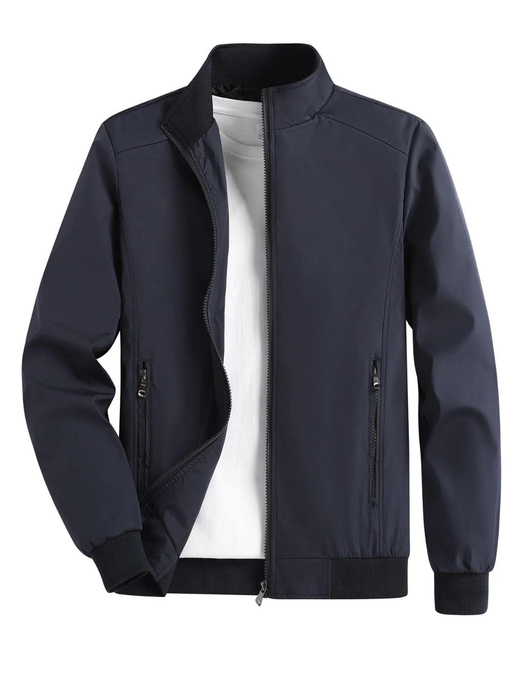 Lightweight Stand Collar Sports Jacket for Men