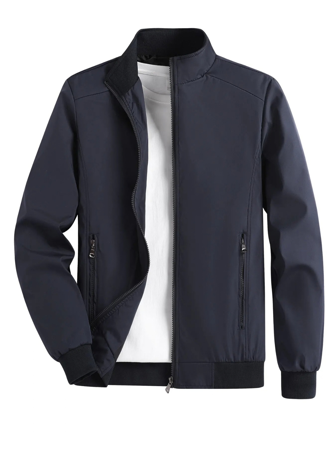 Lightweight Stand Collar Sports Jacket for Men