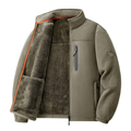 Polar Fleece Sherpa Lined Jacket for Men