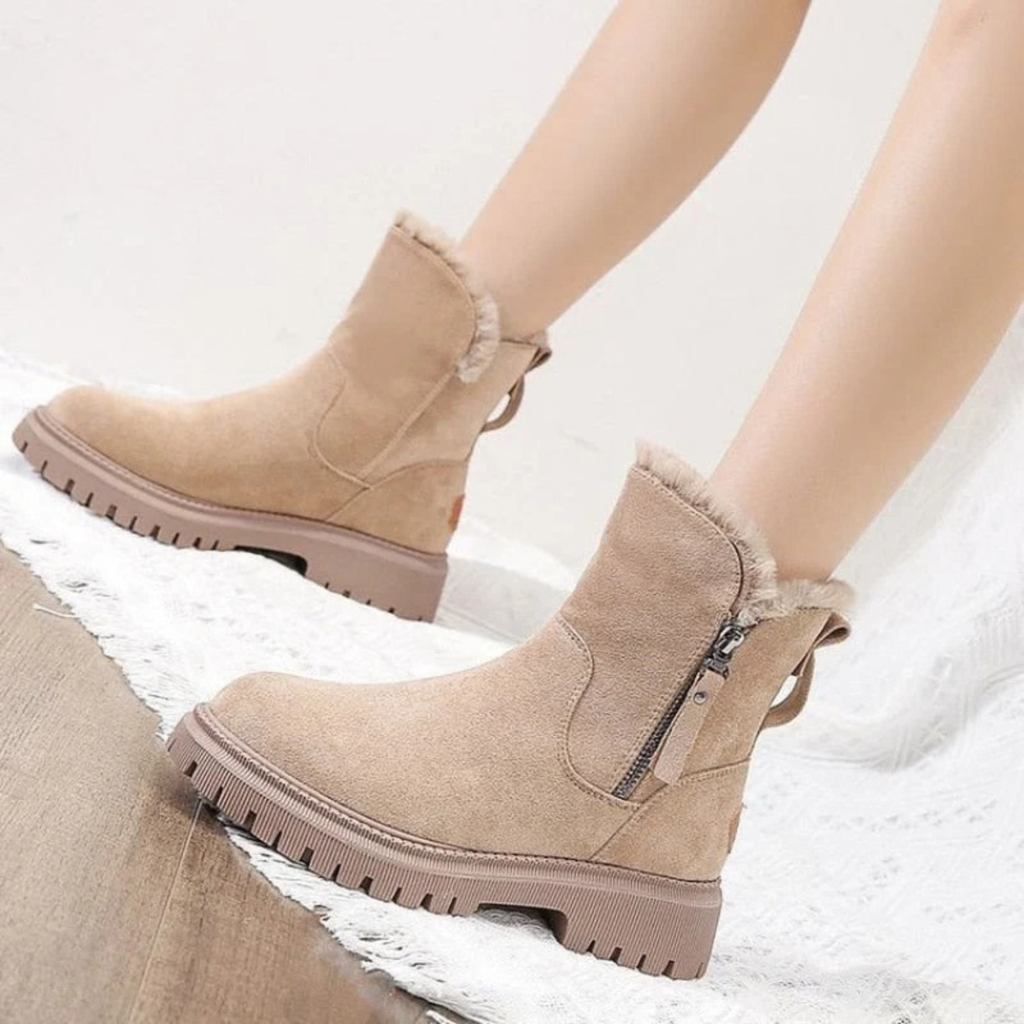 Suede Insulated Boots for Women