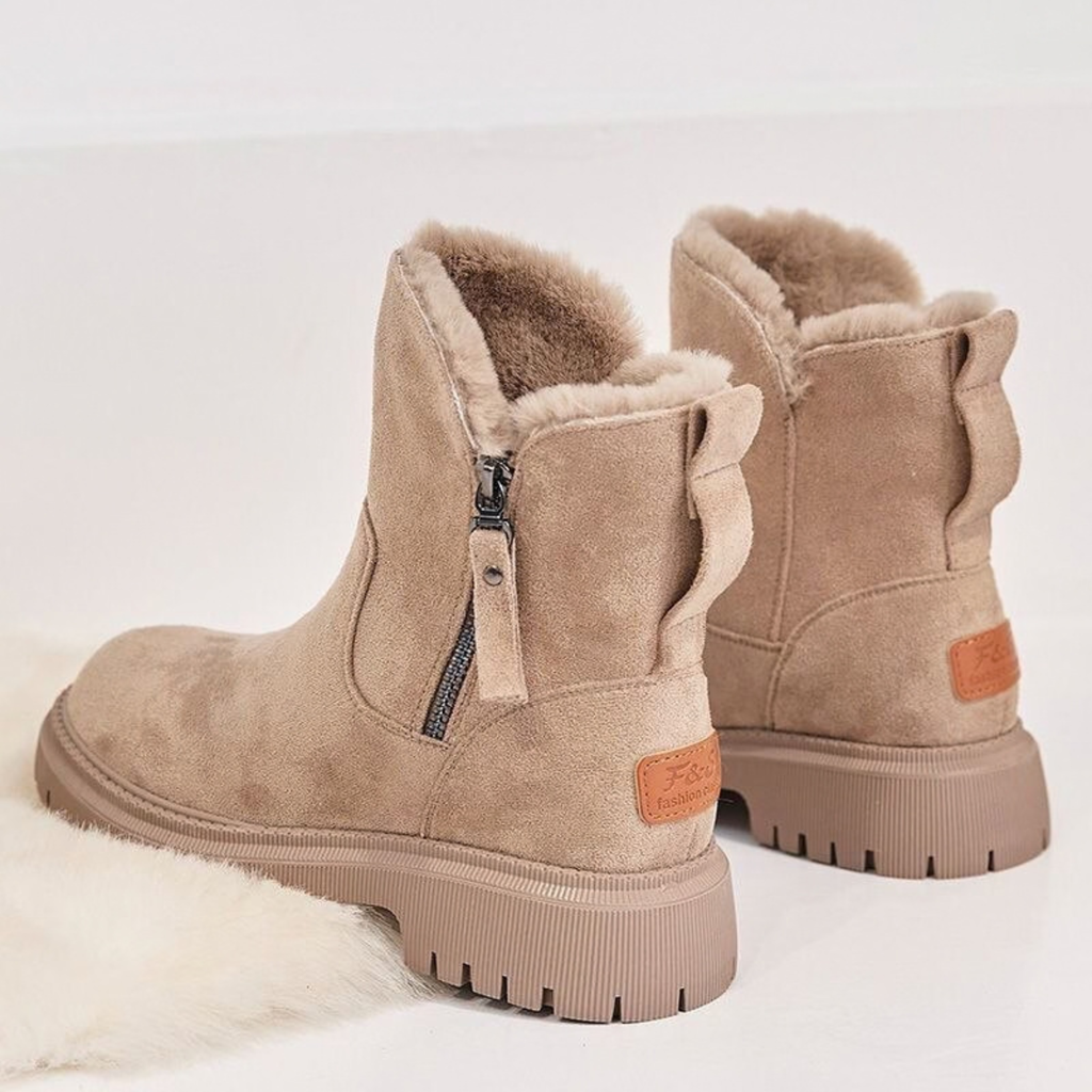 Suede Insulated Boots for Women
