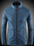 Windbreaker Stand Collar Jacket for Men