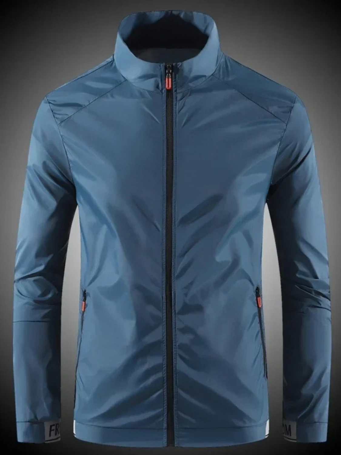 Windbreaker Stand Collar Jacket for Men