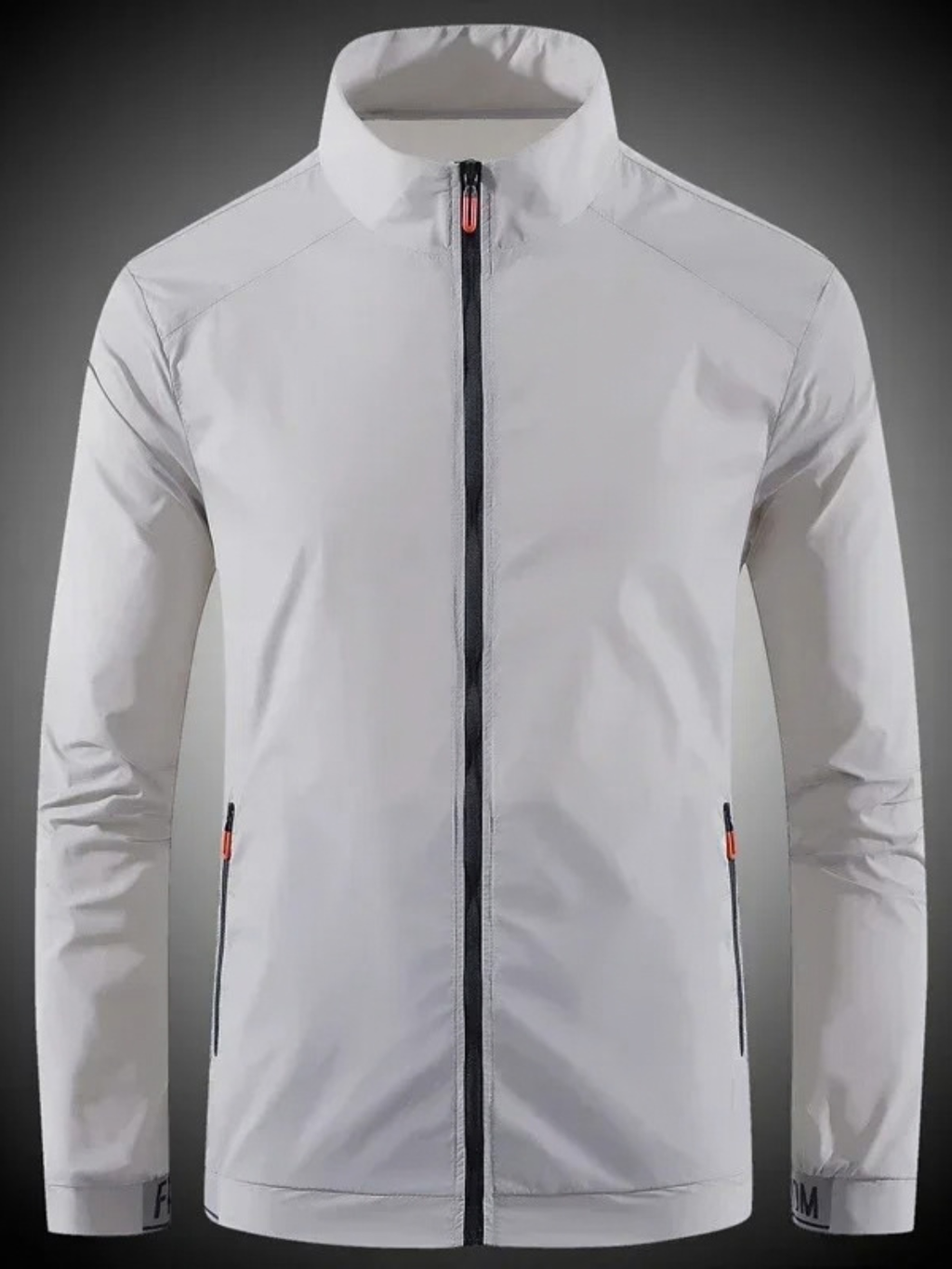 Windbreaker Stand Collar Jacket for Men