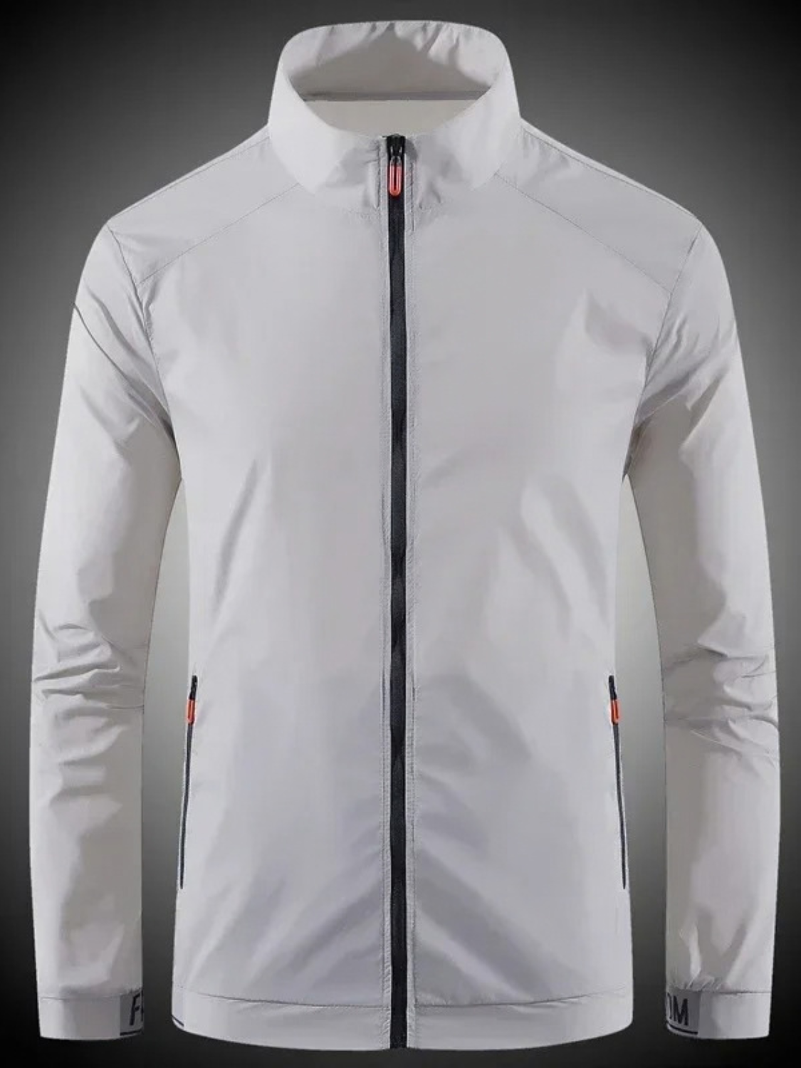 Windbreaker Stand Collar Jacket for Men
