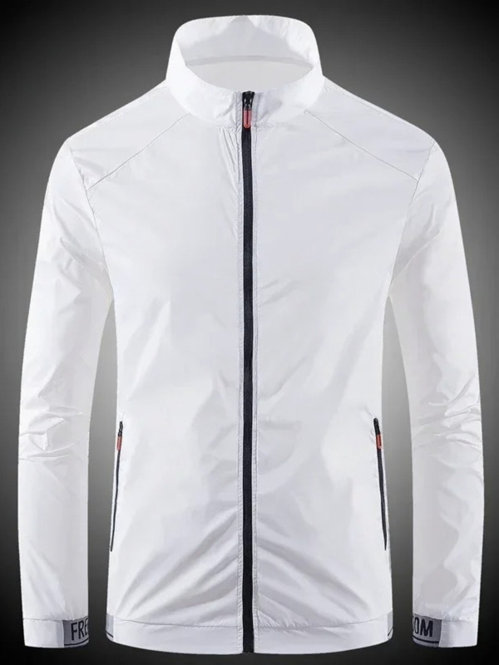 Windbreaker Stand Collar Jacket for Men