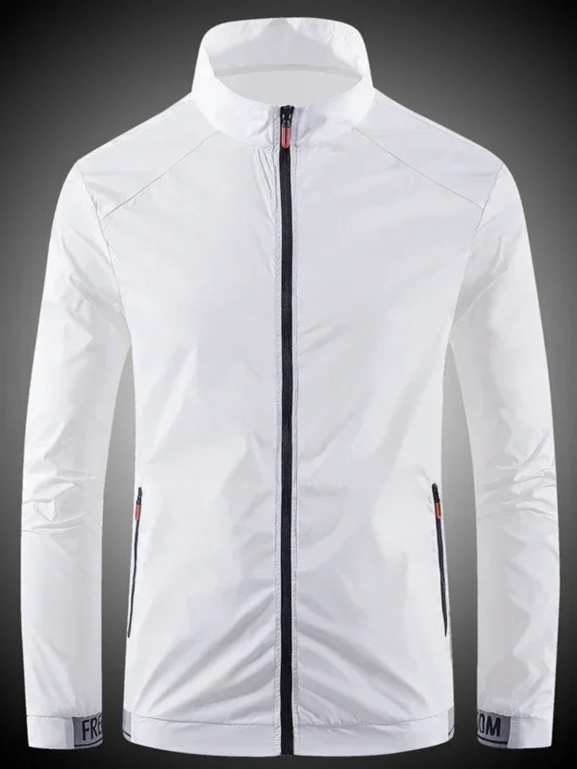 Windbreaker Stand Collar Jacket for Men
